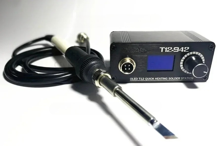 Soldering Station T12 Oled - Stazione di Saldatura Digitale MINI T12