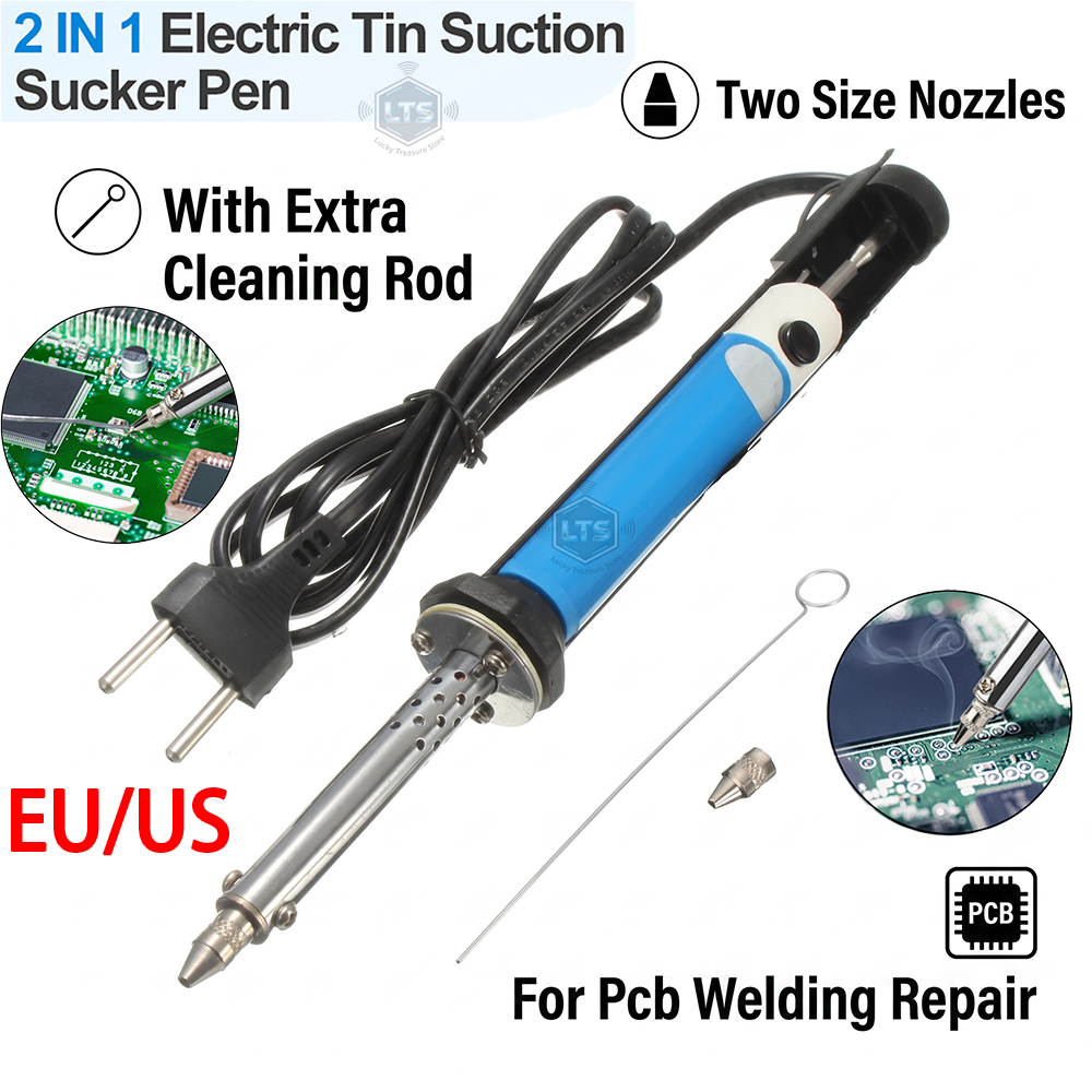 Desoldering Gun Vacuum Electric - Set di Strumenti per Dissaldatura Elettrica