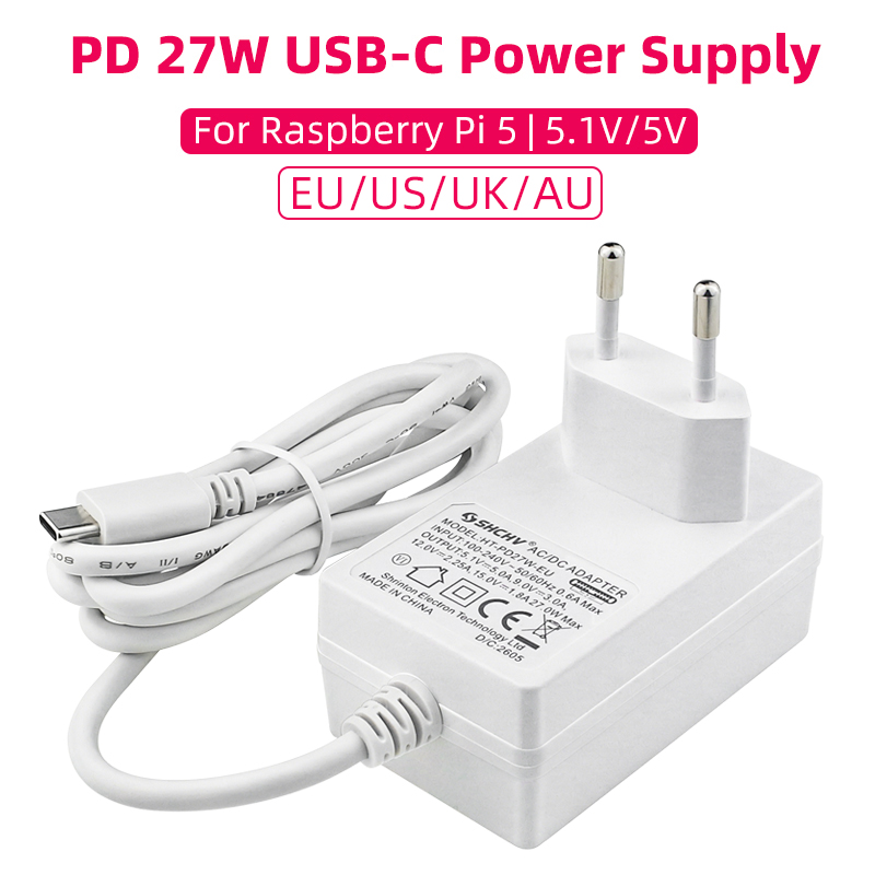 Banana Pi Bpi-M5 - Raspberry Pi 5 5.1V 5A Alimentatore