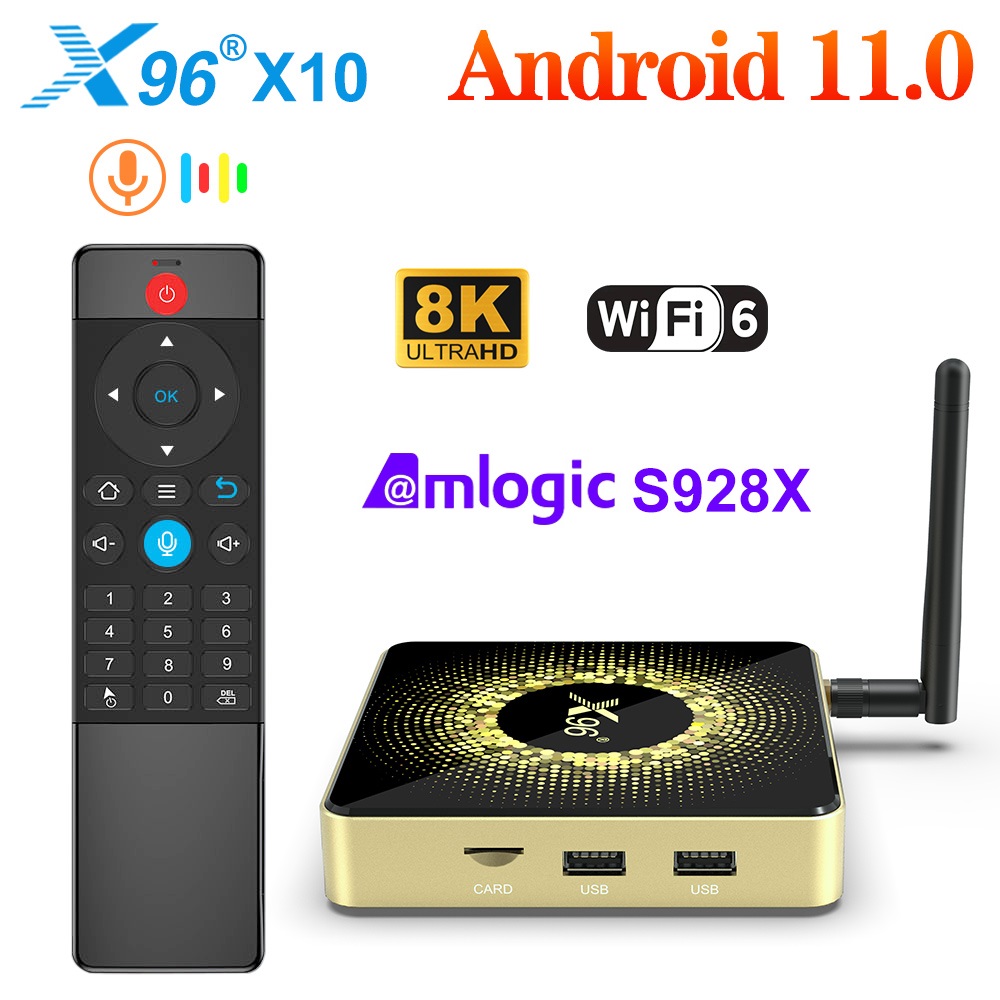 X96 X10 Amlogic S928X-J TV Box - Khadas Vim4 8Gb recensione e prezzo