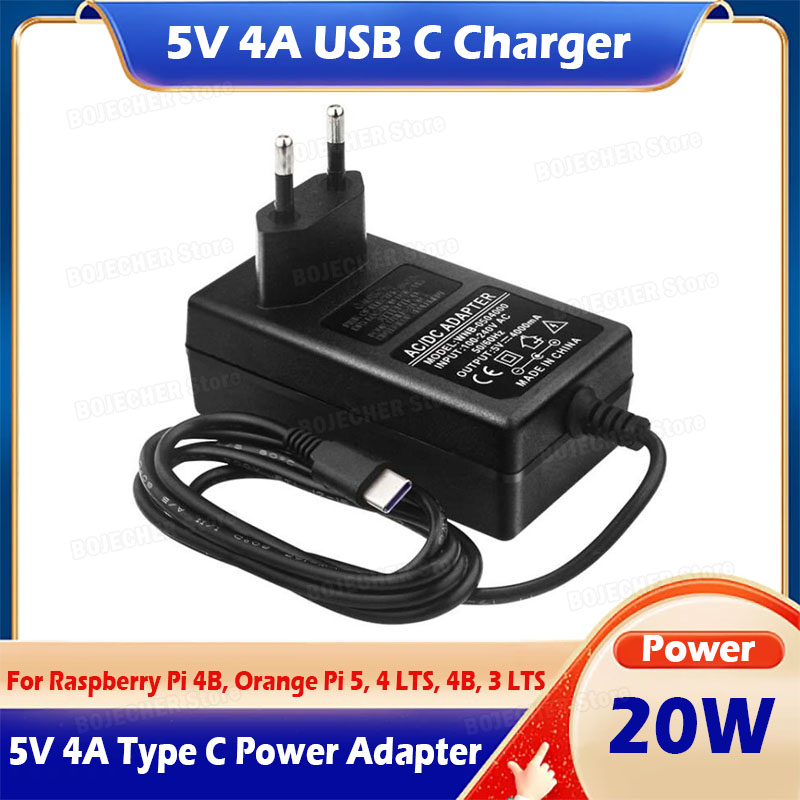 Caricatore USB C 5V 4A per Ras - Banana Pi Bpi-M5 recensione e prezzo