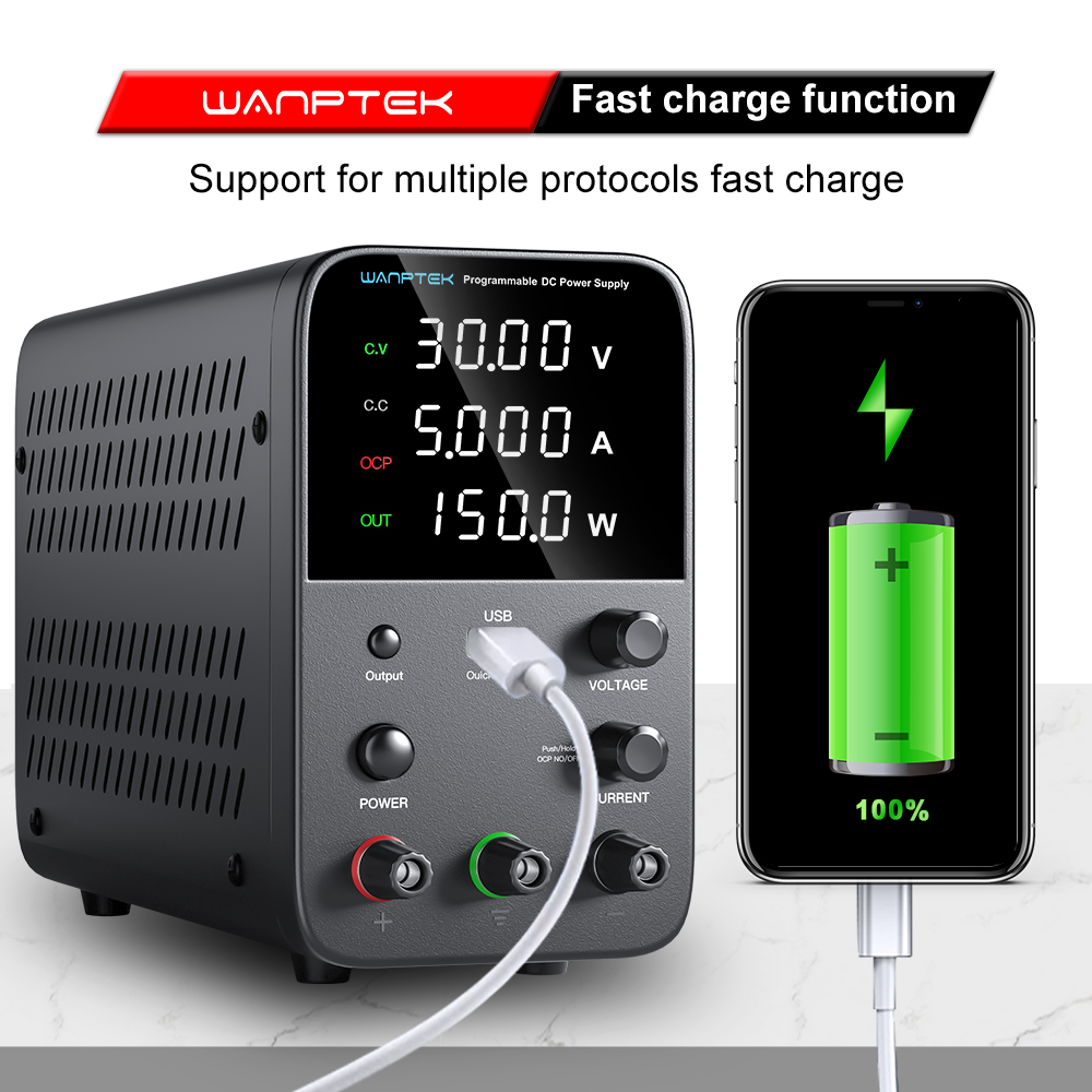 Alimentatore da Laboratorio Wa - Programmable Dc Power Supply 60V 5A recensione e prezzo