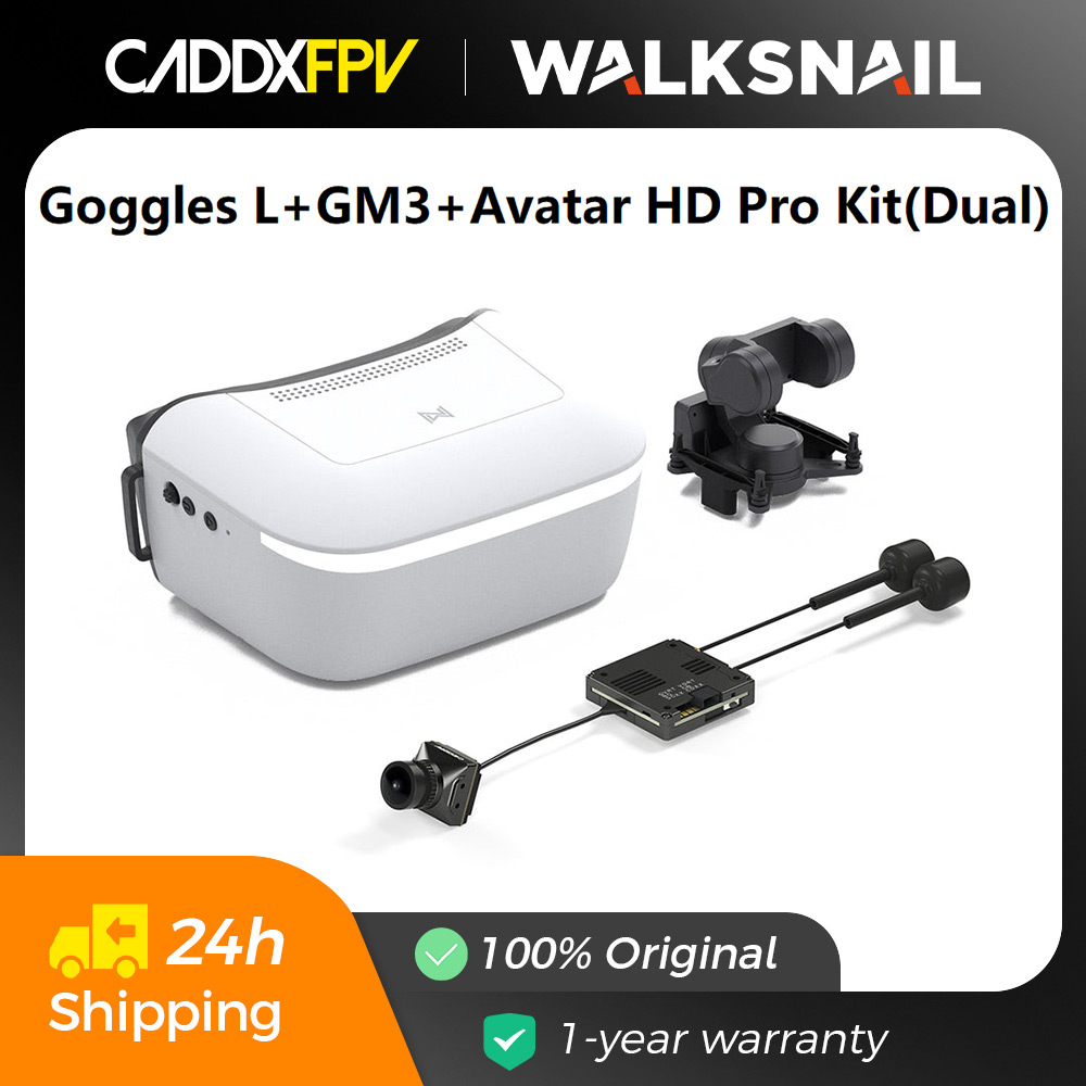 Occhiali HD Caddx Walksnail Av - Fpv Goggles Avatar Hd Receiver recensione e prezzo