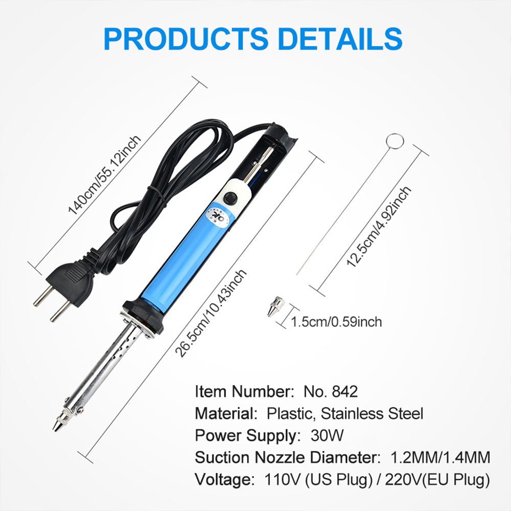Set di Strumenti per Dissaldat - Desoldering Gun Vacuum Electric recensione e prezzo