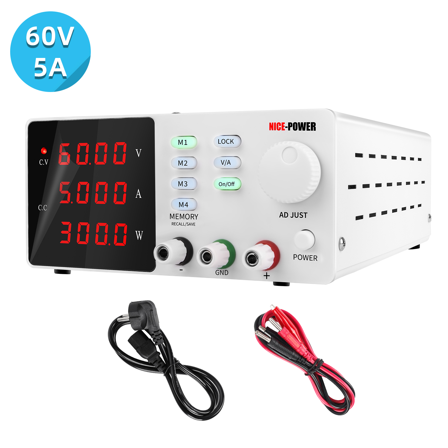Nuovo design Nice Power Spps-S - Programmable Dc Power Supply 60V 5A recensione e prezzo