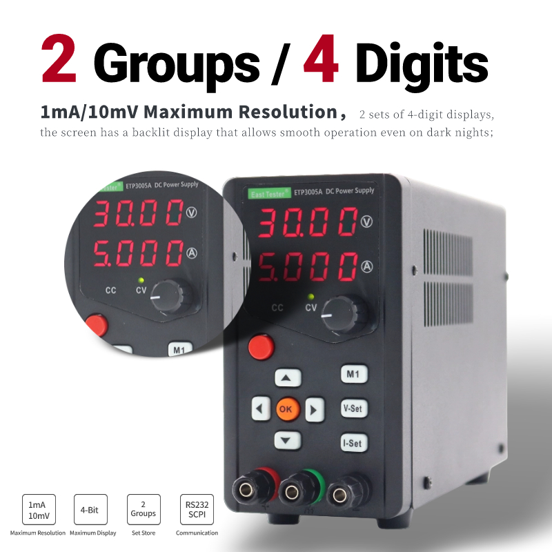 ETP6005A alimentatore regolato - Programmable Dc Power Supply 60V 5A recensione e prezzo